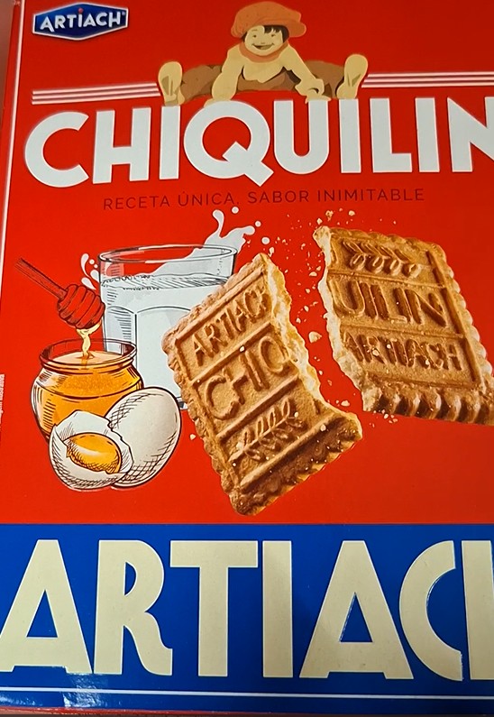 Caja de galletas Chiquilin