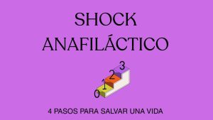 Shock anafiláctico: 4 pasos para salvar una vida